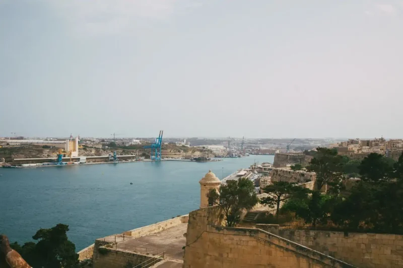 Le port de La Valette, à Malte
