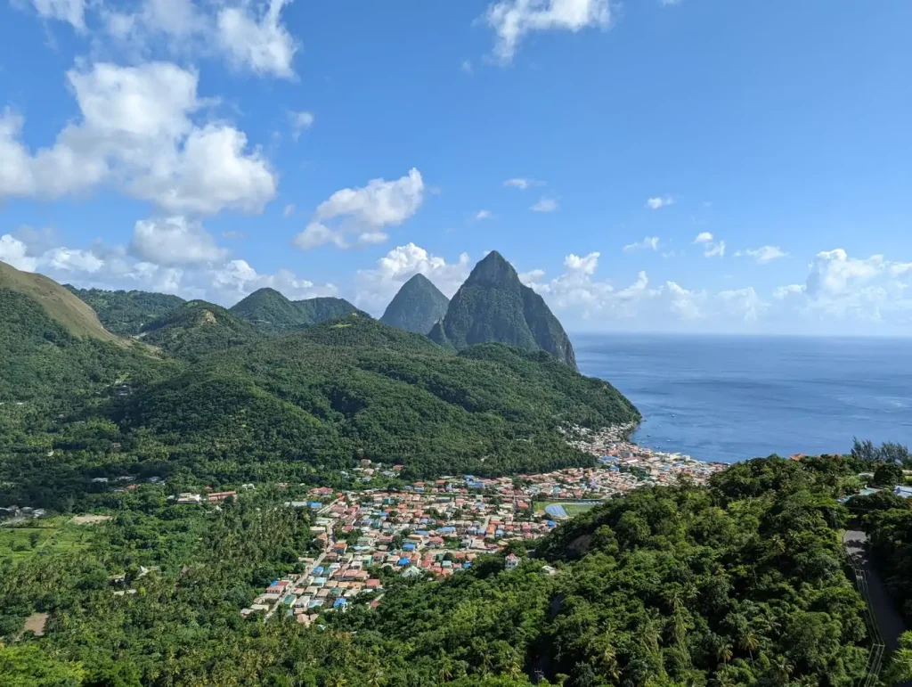 Les Pitons de Sainte-Lucie
