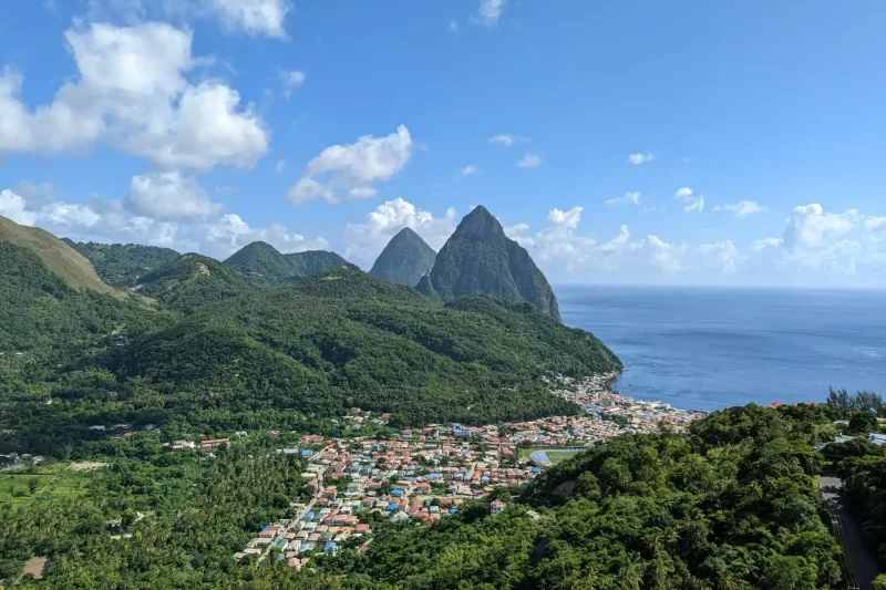 Les Pitons de Sainte-Lucie