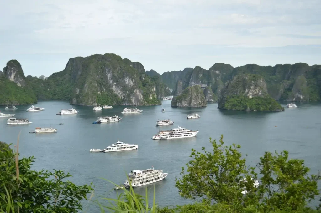 La baie d'Ha Long, au Vietnam