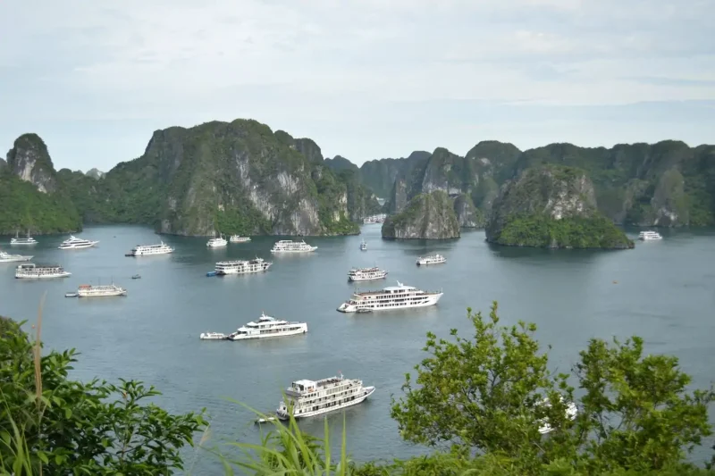 La baie d'Ha Long, au Vietnam