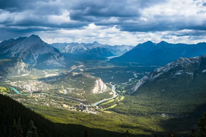 Le parc national de Banff, au Canada
